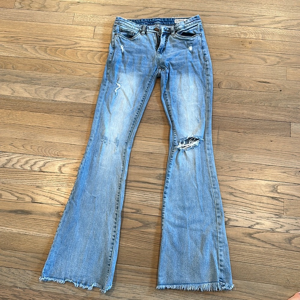 Boot leg jeans